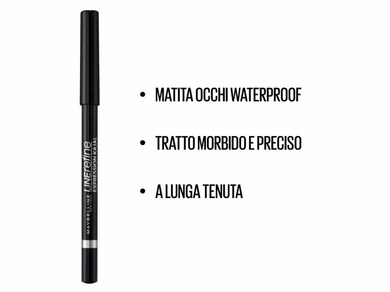 Maybelline urban jungle pochette regalo. contenuto: pochette in texture zebrata, mascara volume e definizione ciglia sensazionali intense black, line refine matita occhi nera