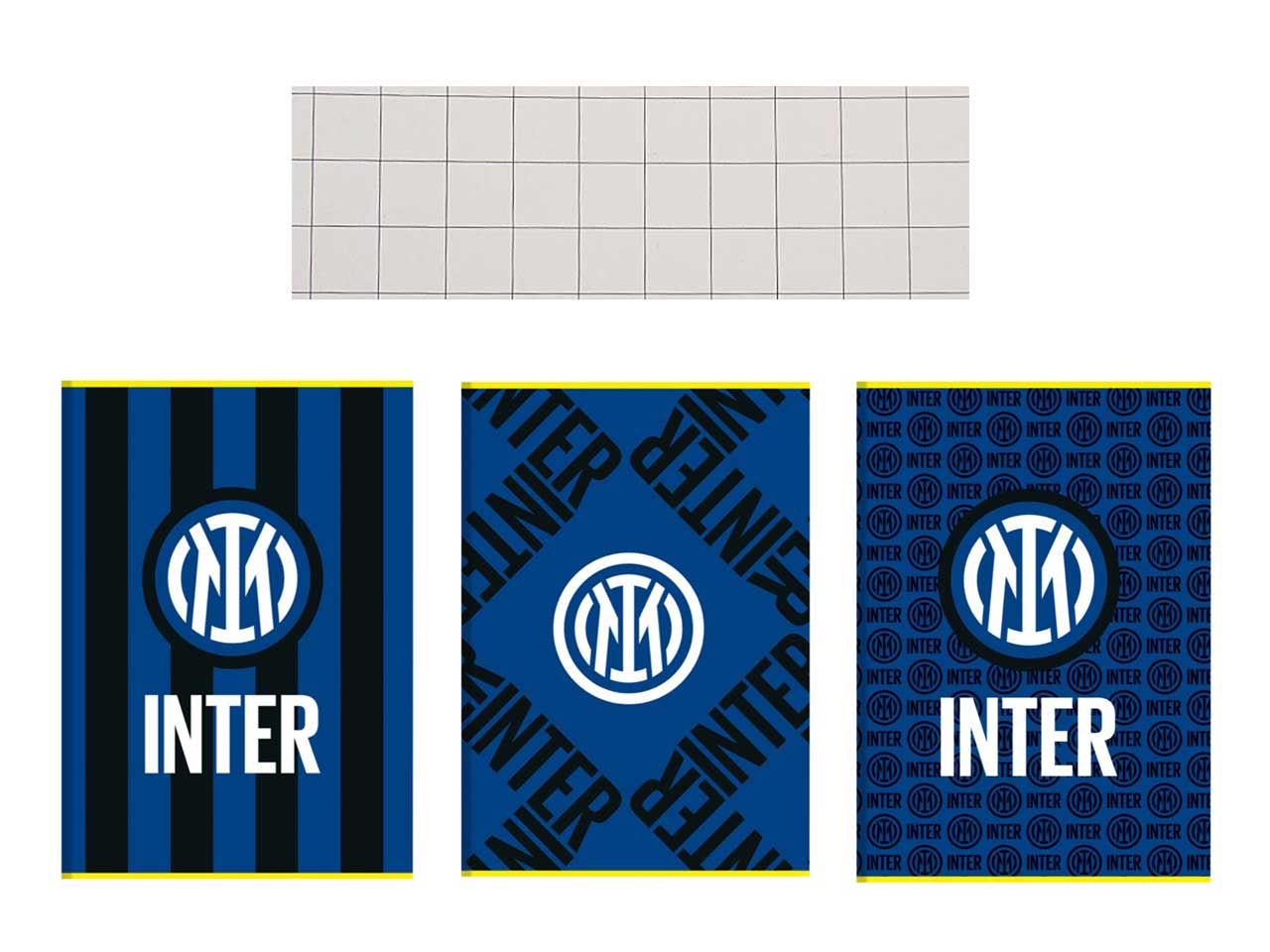 Quaderno inter maxi 80 pagine 80gr rigatura 10mm - assortiti