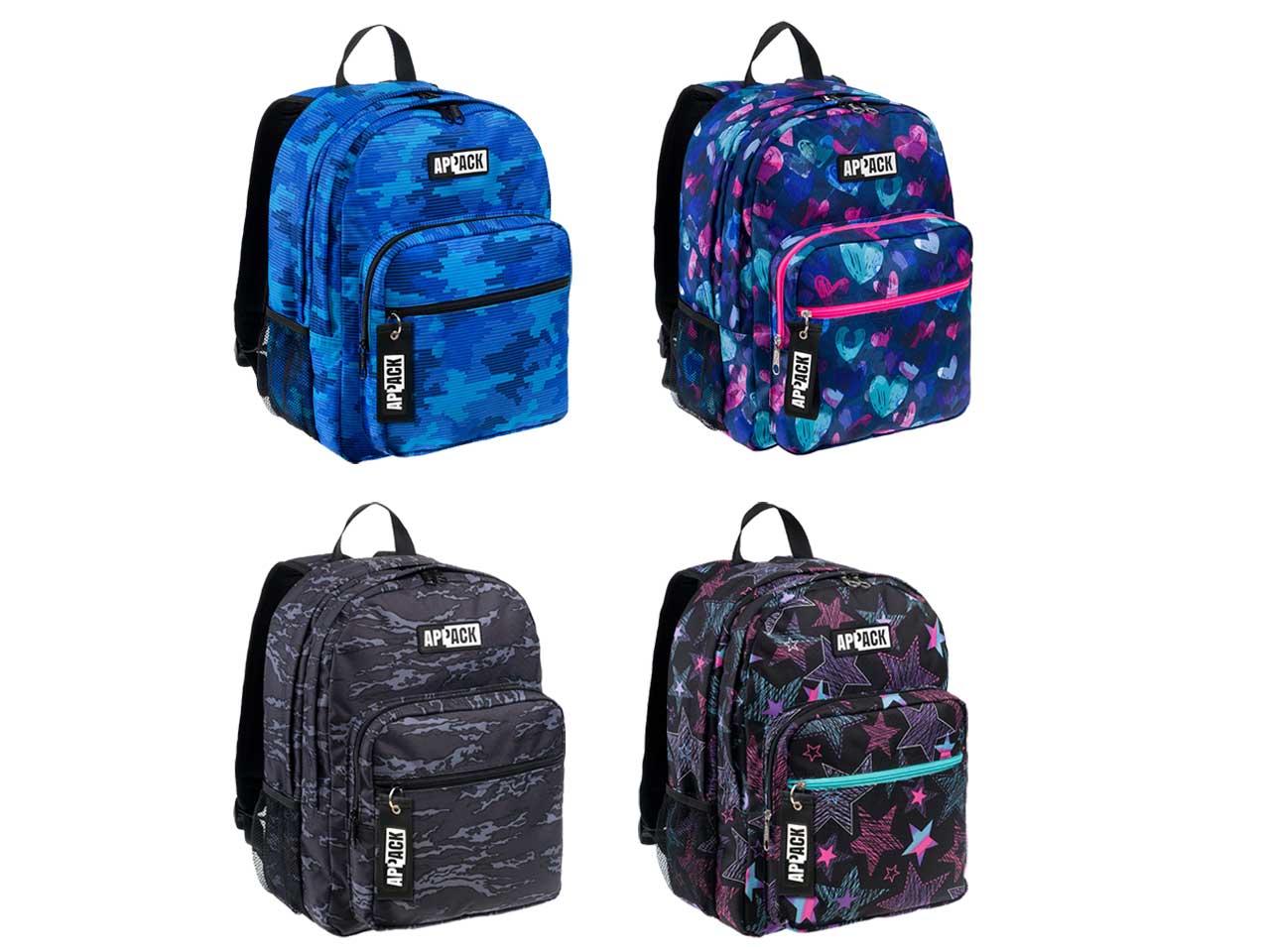 zaino con doppio scomparto appack