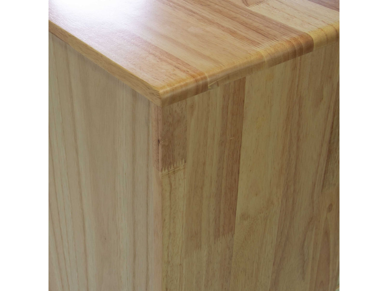 Mobiletto in legno mantra con 2 cassetti colore naturale 40x30xh.54cm