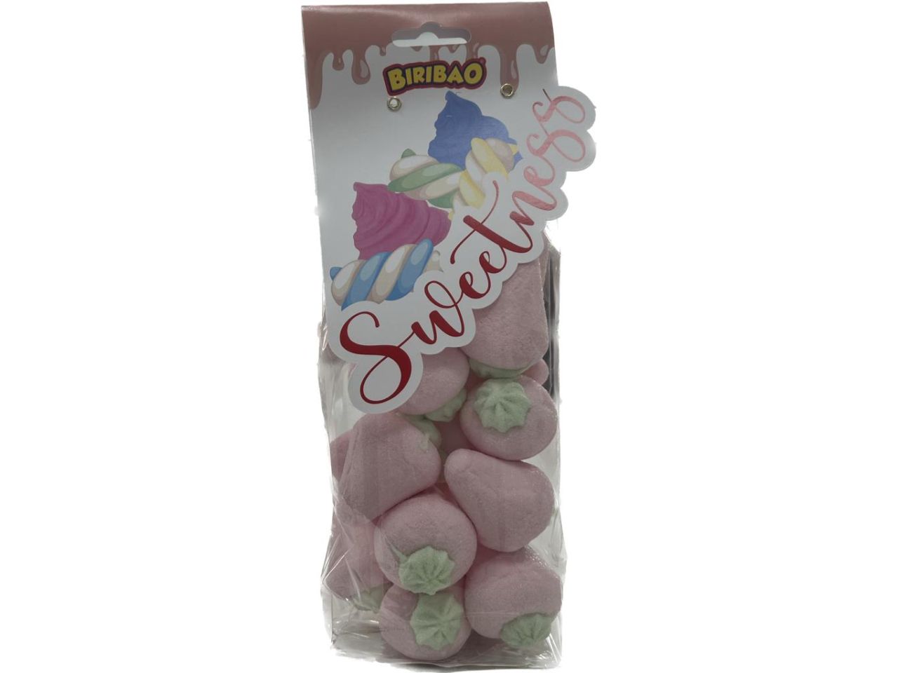Marshmallow biribao fragole pink 200gr