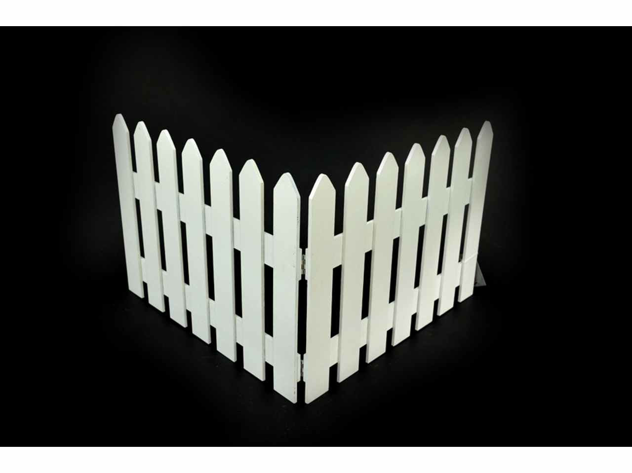 Recinto in legno bianco per base albero