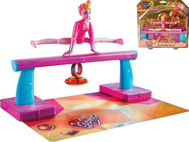 Set trave c/ginnasta mge01000 $