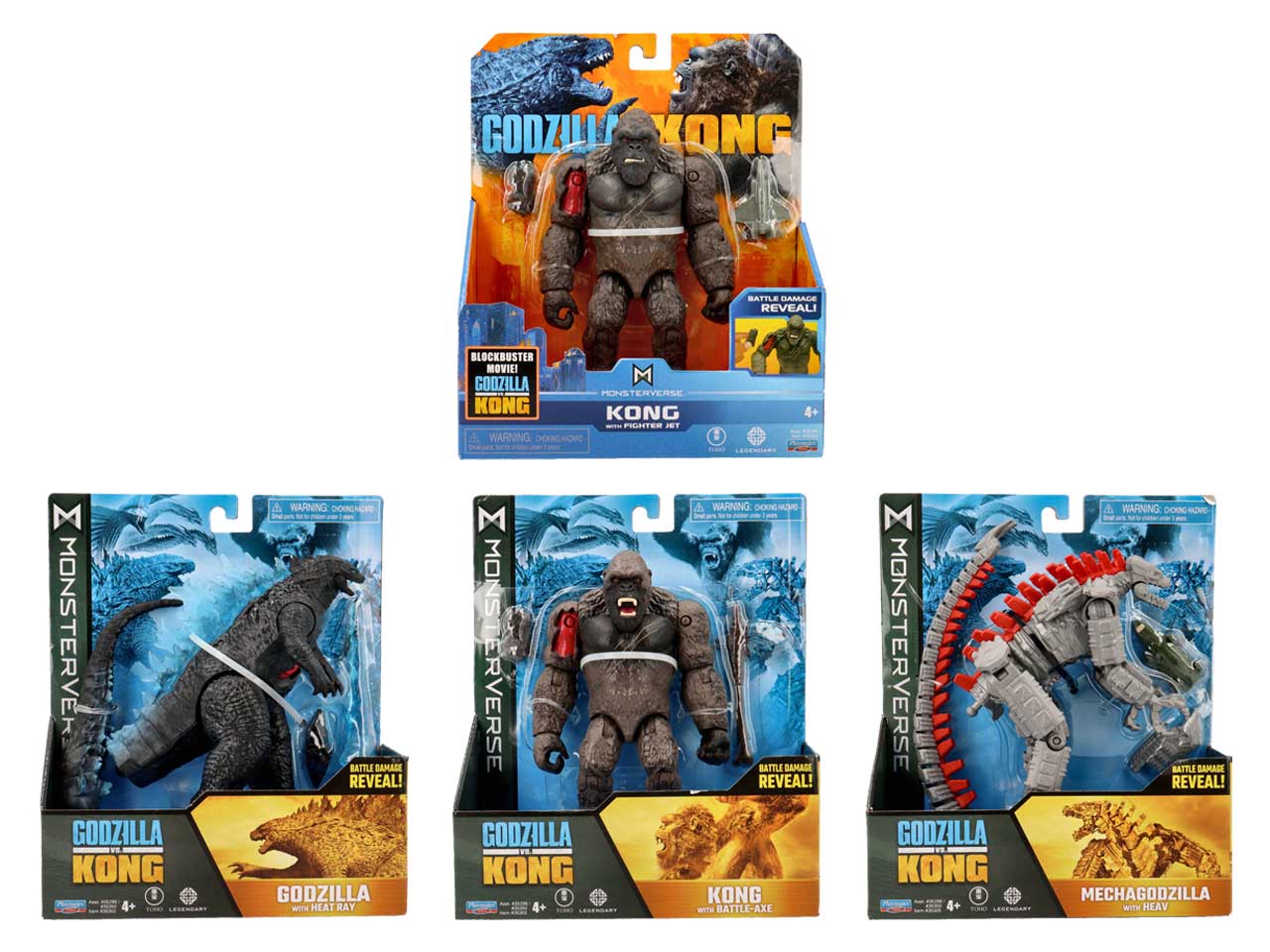 Godzilla vs kong pers.13cm mng01210