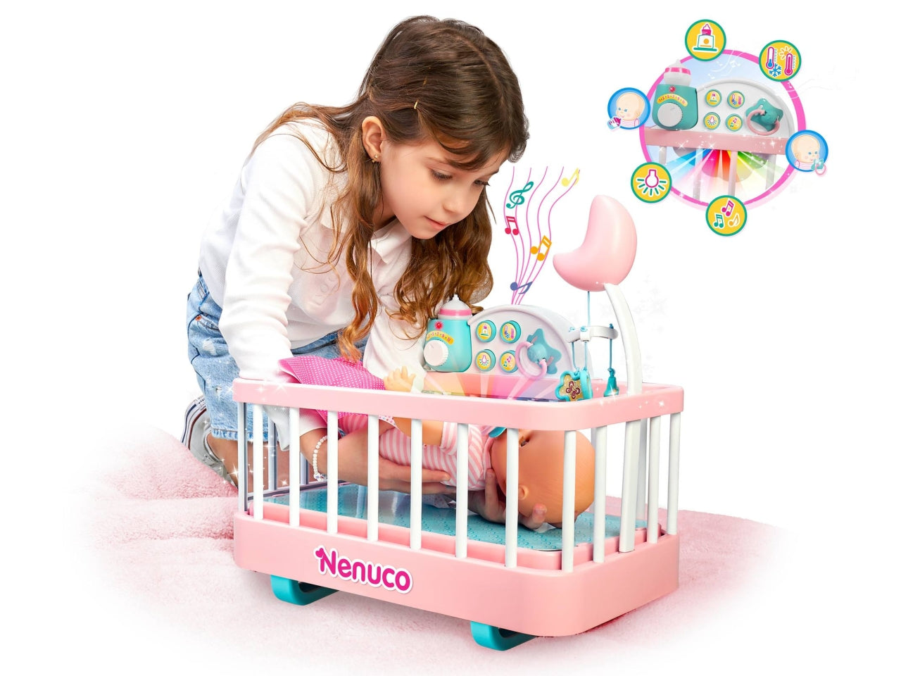 Nenuco culla interattiva per una dolce nanna
