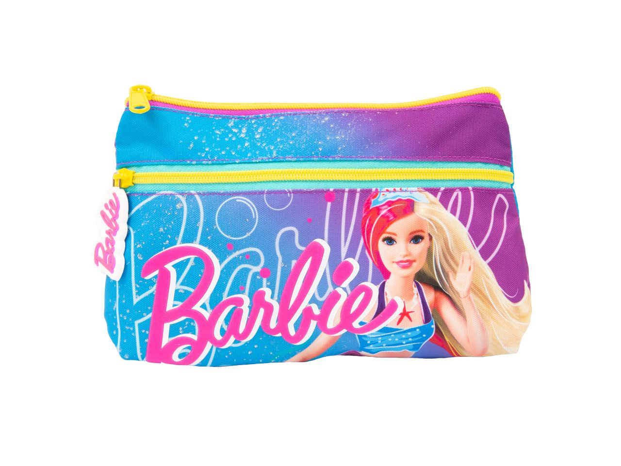 Barbie maxi bustina con 2 zip
