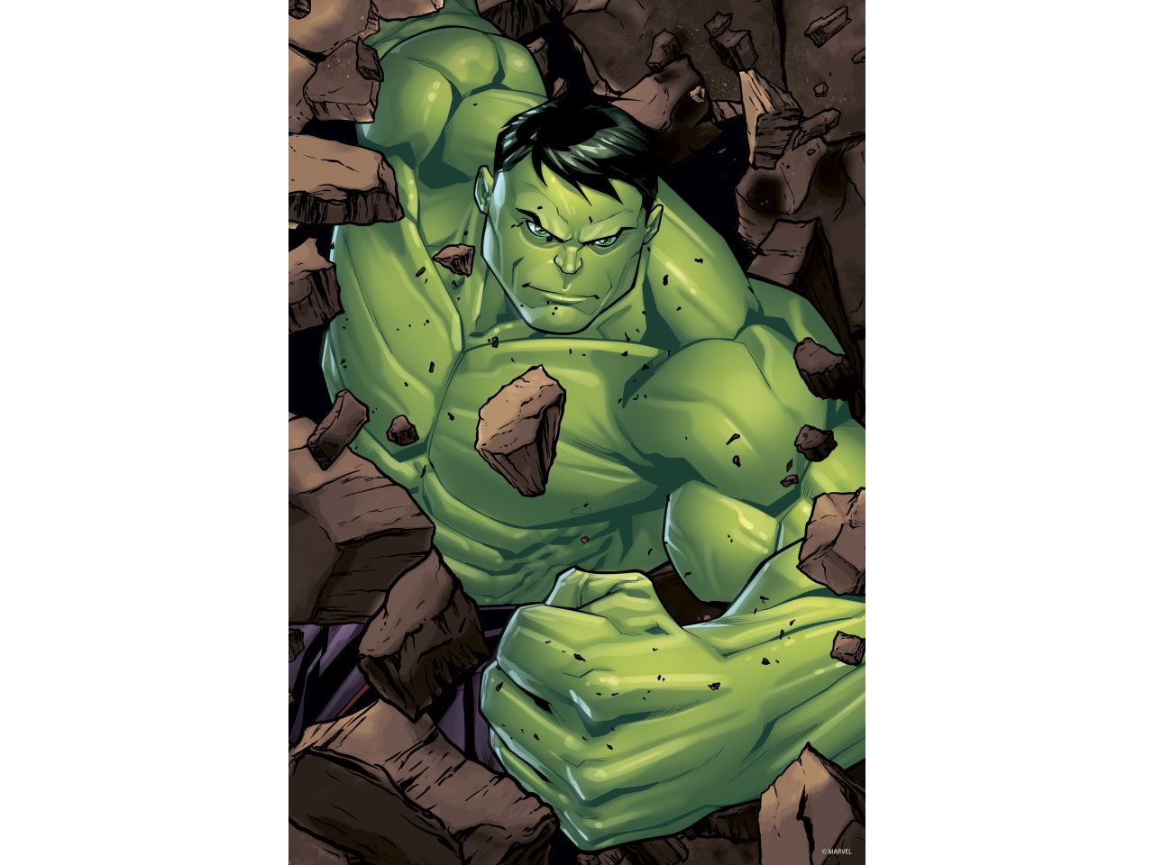 Grandi giochi puzzle 3d hulk latta da 300 pezzi