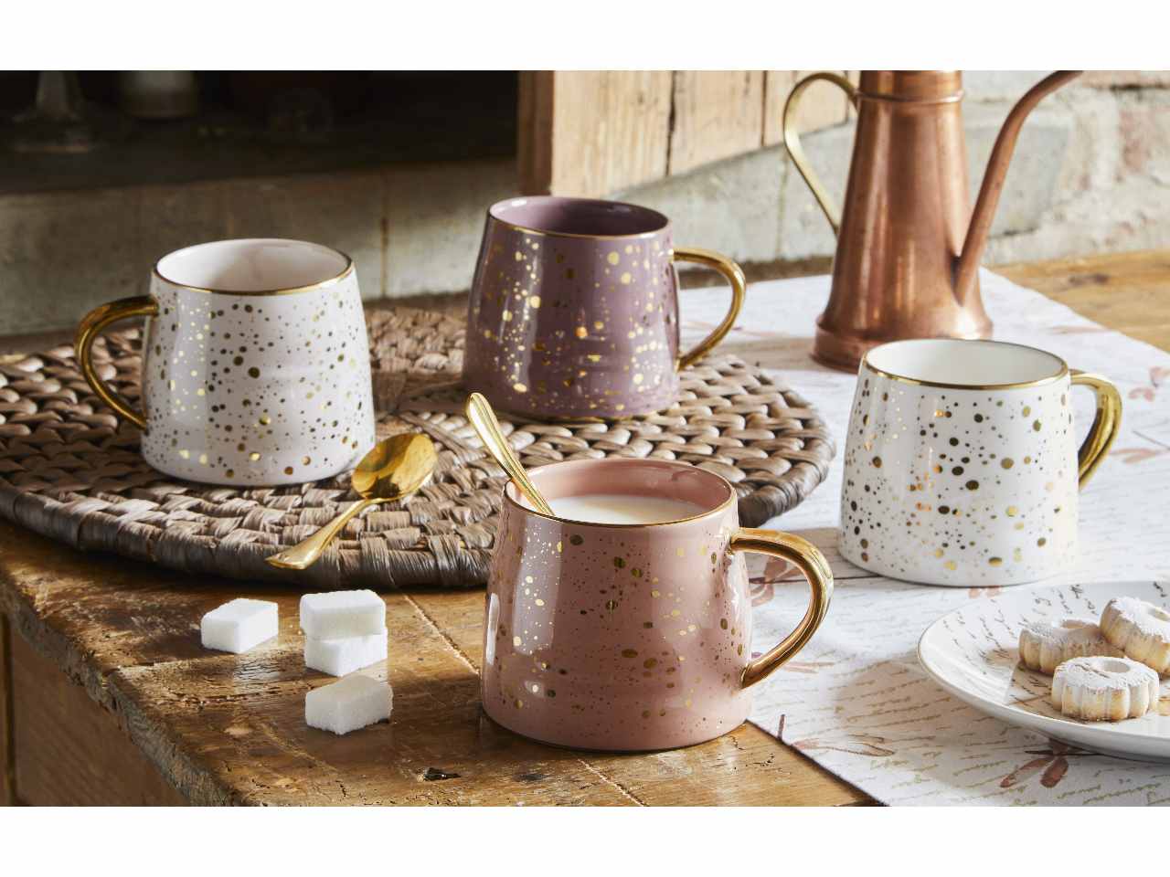 Mug chic 340cc in 4 colori assortiti