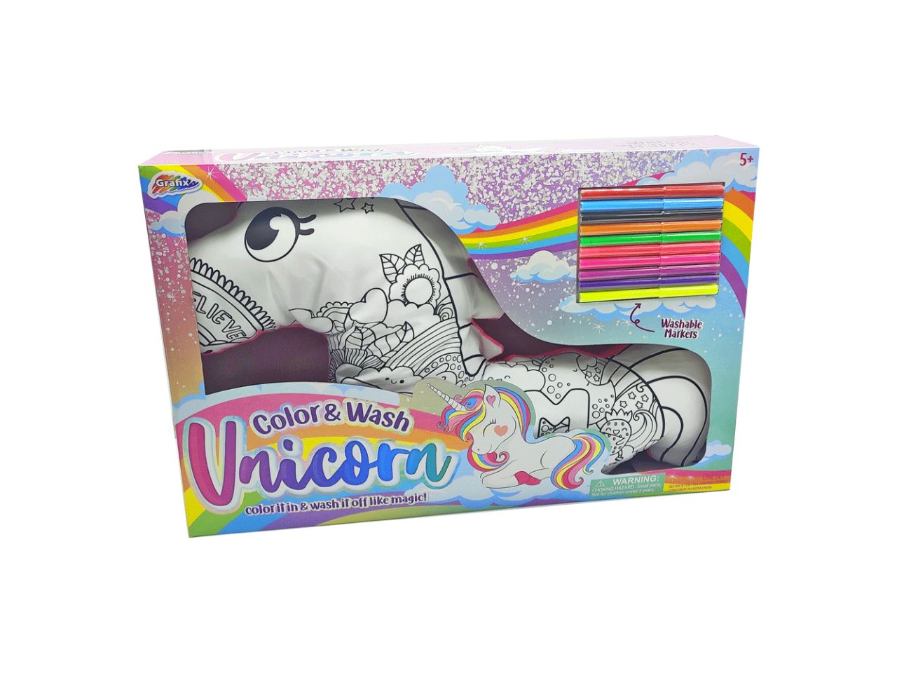 Unicorn color me plush