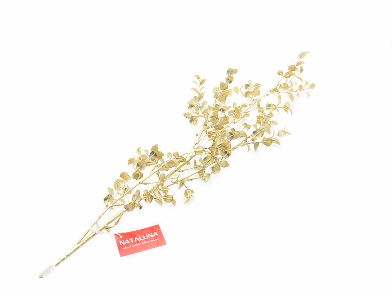 Ramo foglie h.96cm oro