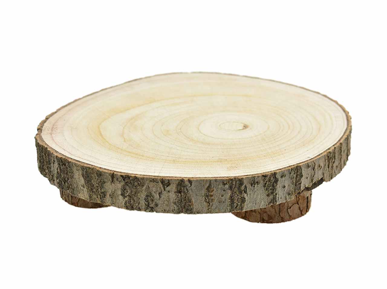 Tavolino legno con supporti d40cm 6165311