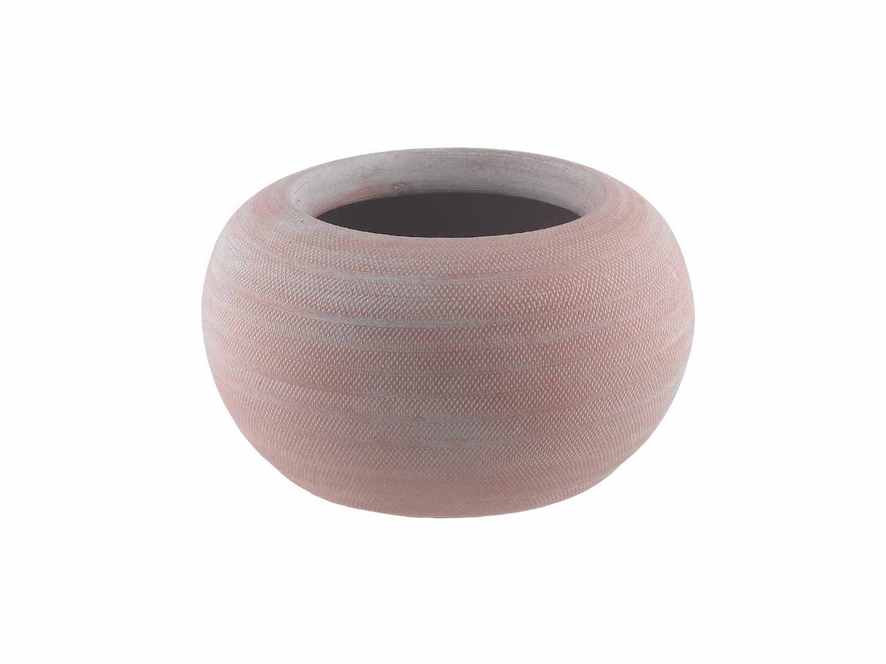 cache pot d.28xh17cm rosa cr106/28b