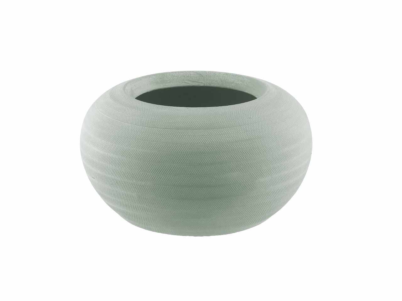 cache pot d.28xh17cm verde cr106/28v