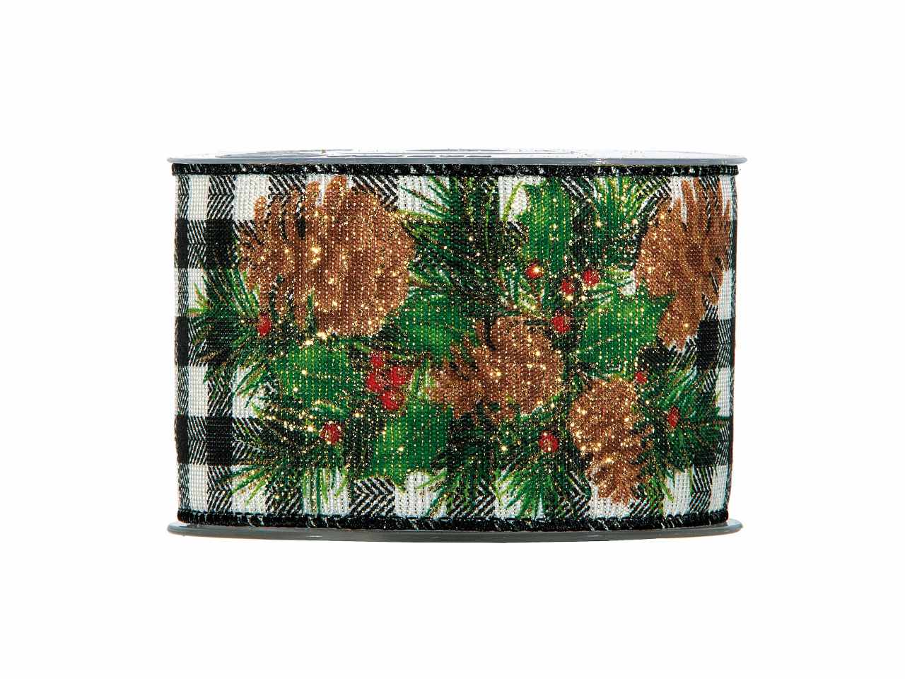 Nastro scottish mistletoe mm63x10mt