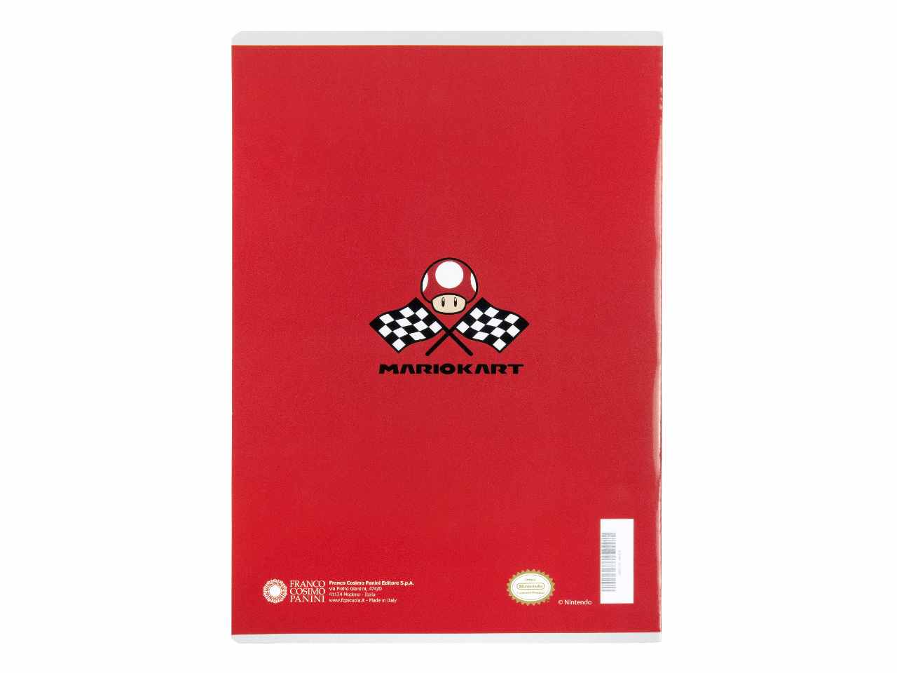 Quaderno maxi a mariokart