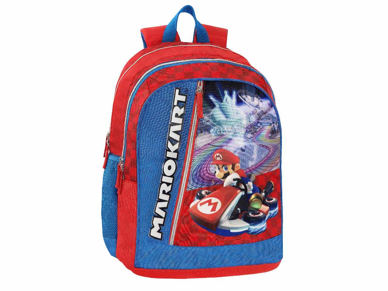 Zaino scuola organizzato mariokart