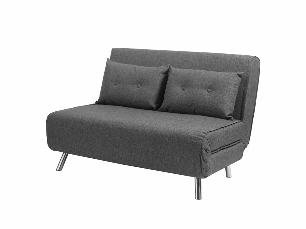 Divano letto 122x88x81cm in legno e poliestere