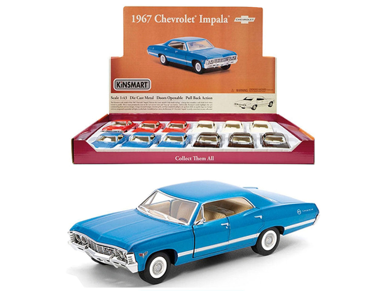 Chevrolet impala 1967 die cast