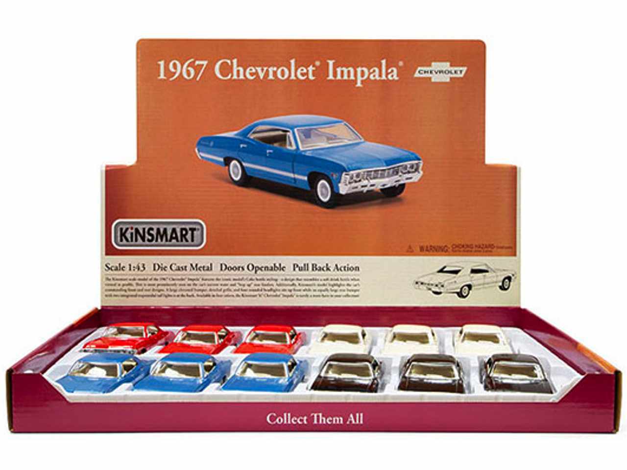 Chevrolet impala 1967 die cast