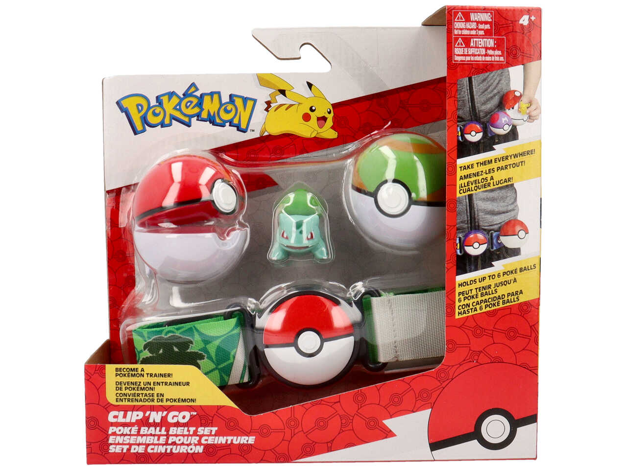Pokemon pokeball set cintura pk170100