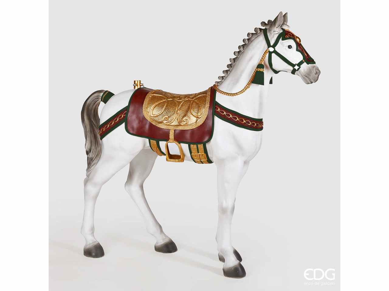Base cavallo per albero di natale h.142x138x38cm