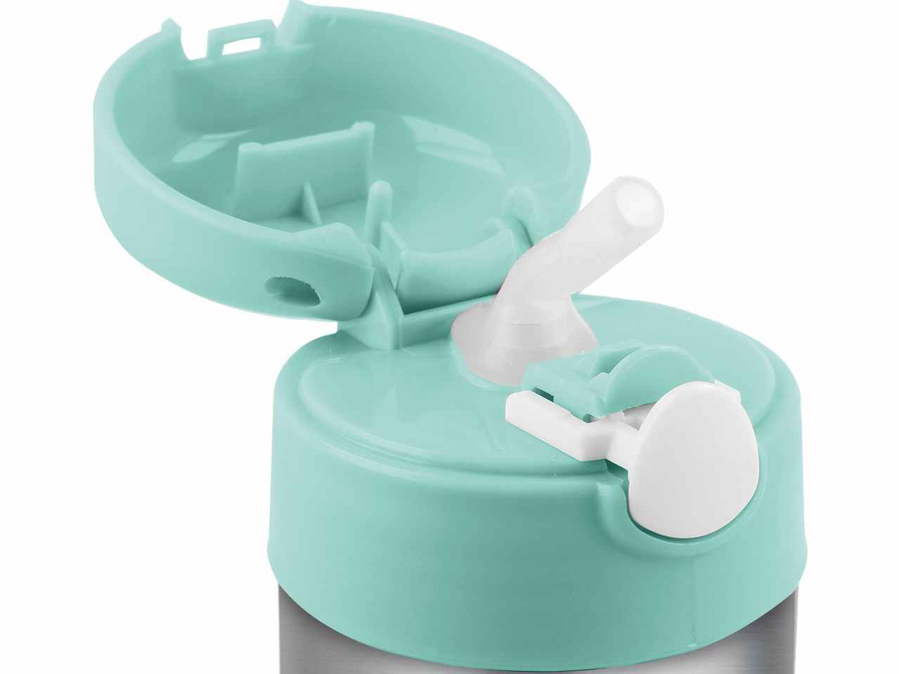 Mickey borraccia in acciaio pop up con cannuccia da 530ml