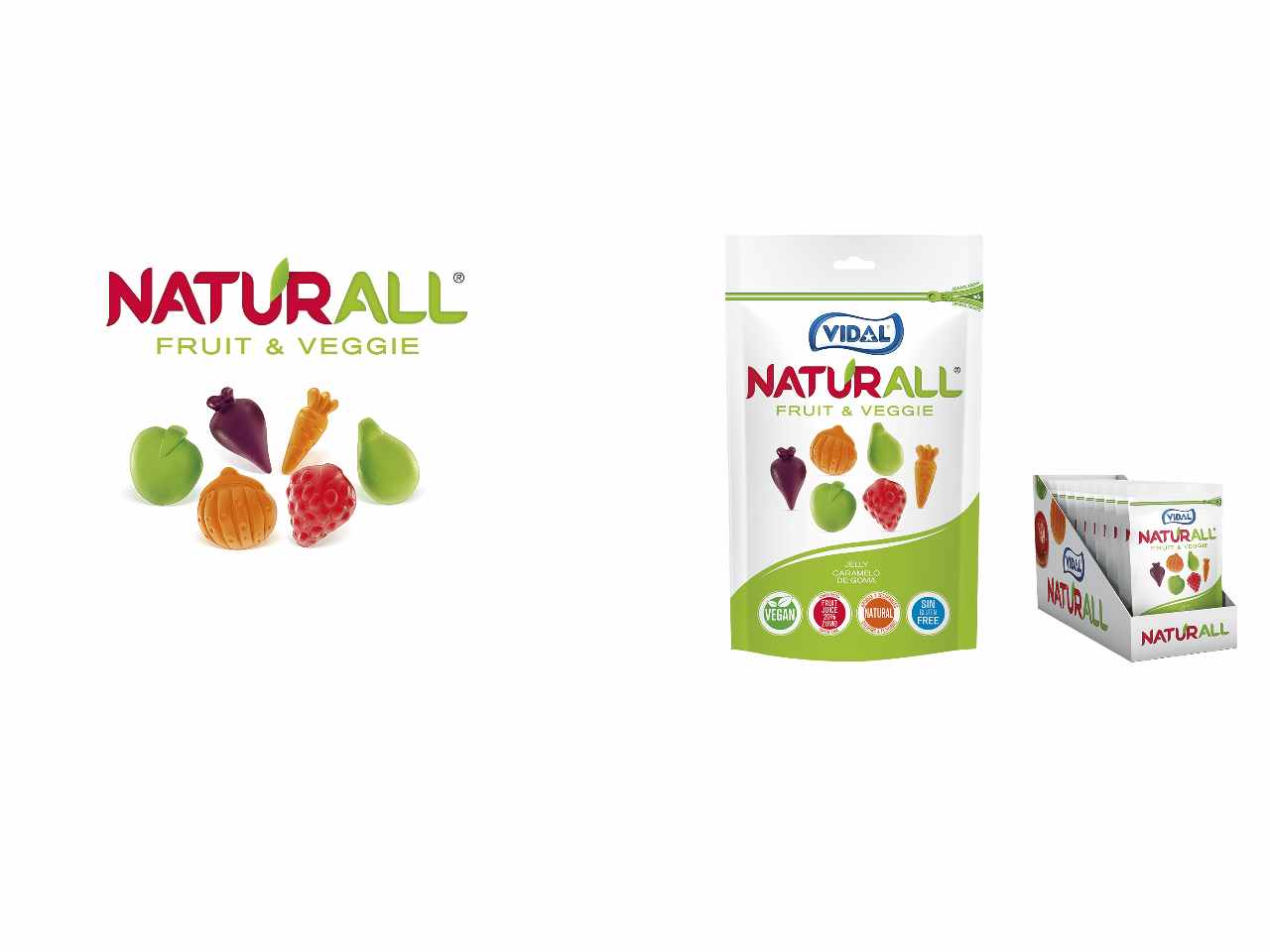 Gommose fruit veggie 180gr 1017756