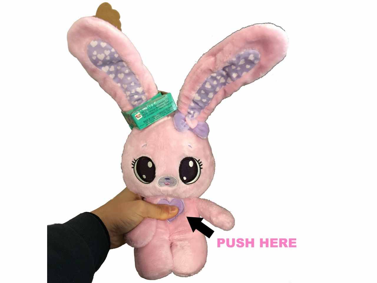 Peekapets coniglio rosa 906778