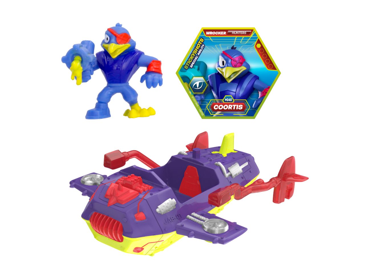 Metazells veicolo aereo da collezione viola