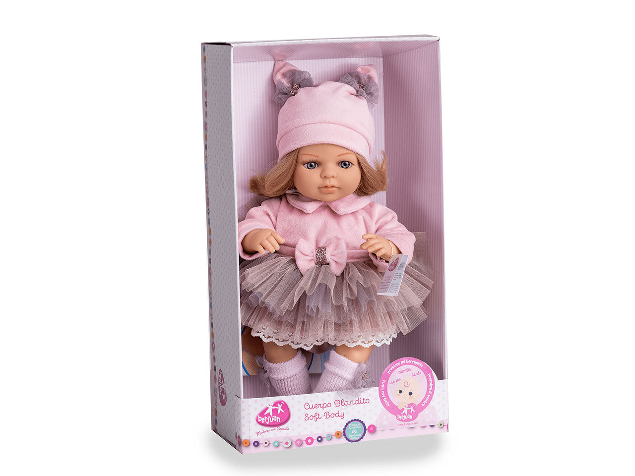 Bambola laura 40cm c/suoni 1073