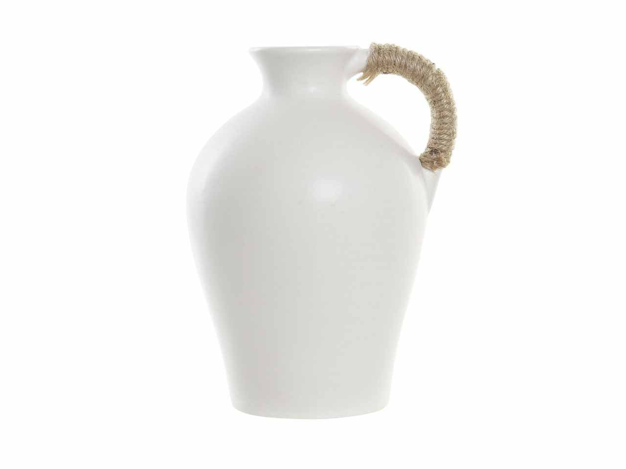 Vaso porcellana 16,5x15x22cm bianco jr-191340