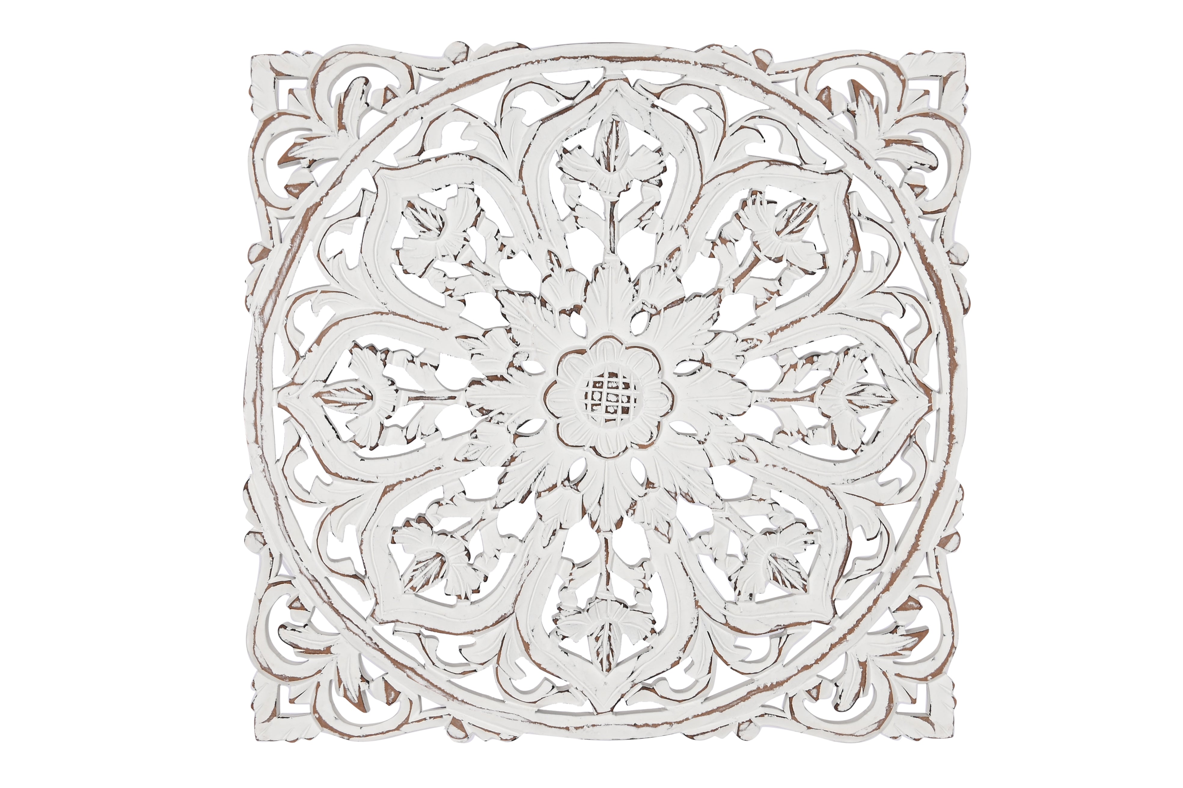Decorazioni per le pareti in mdf 60x3x60cm mandala