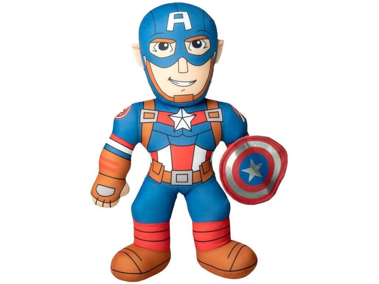 Peluche marvel 38cm soft toy con suono captain america