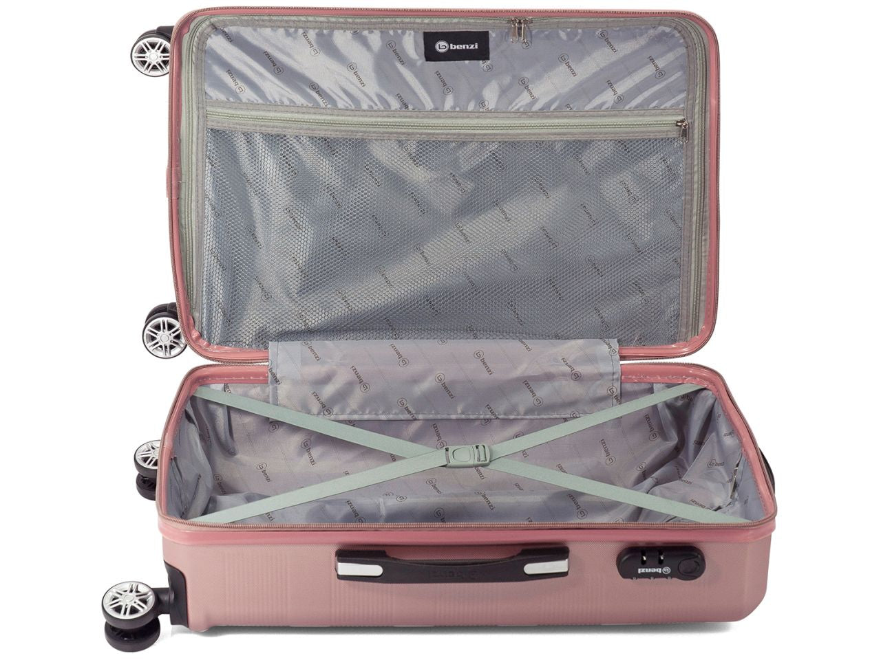 Trolley in abs con 4 ruote