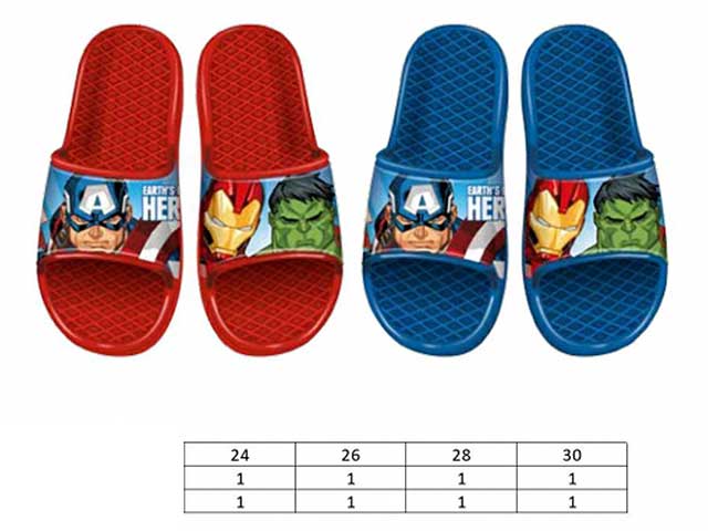 Ciabatte a fascia avengers