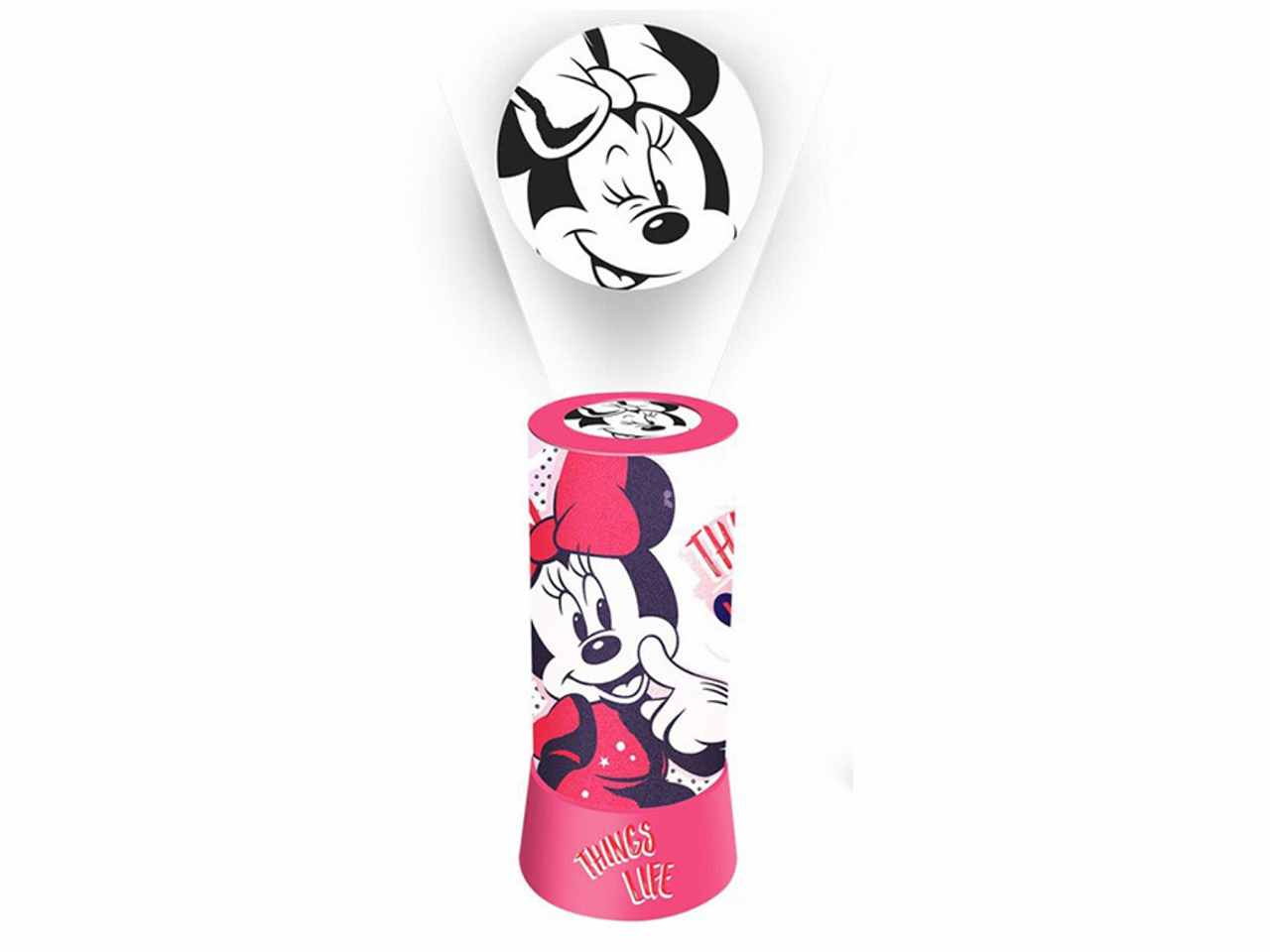 Minnie lampada cilindrica con proiettore led 20cm