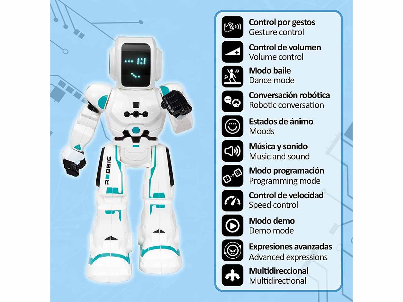 Robot blu rocket xtm380831