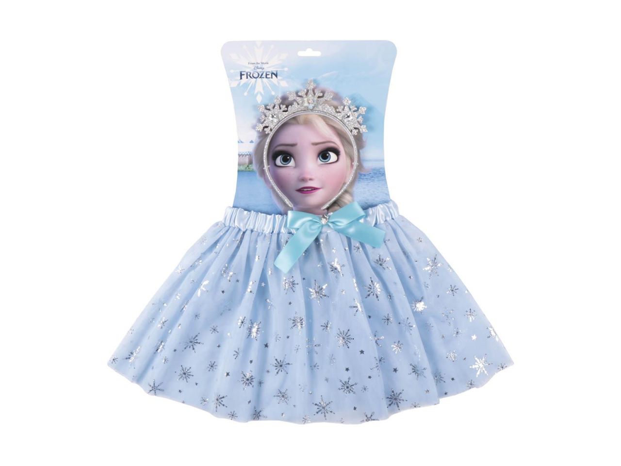 Frozen set travestimento -la confezione comprende tutu' e cerchietto