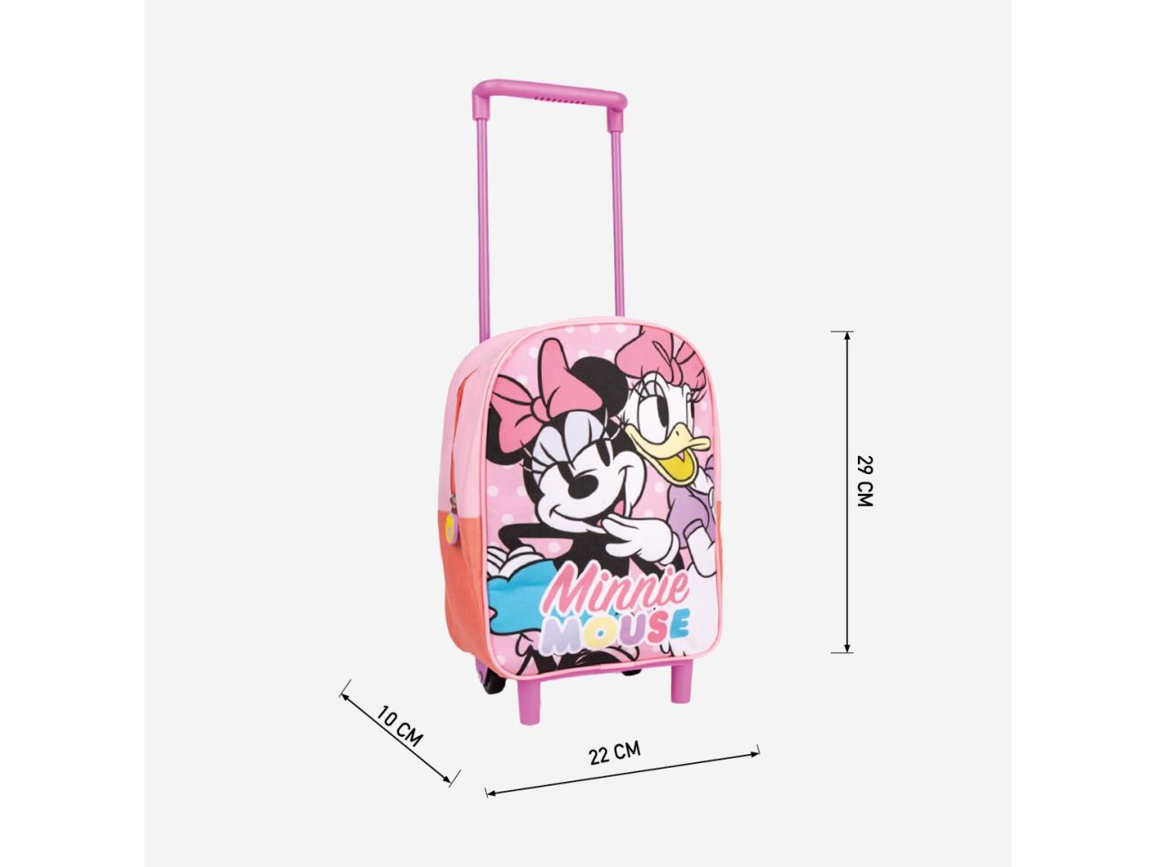 Zaino per bambini trolley scolastico minnie