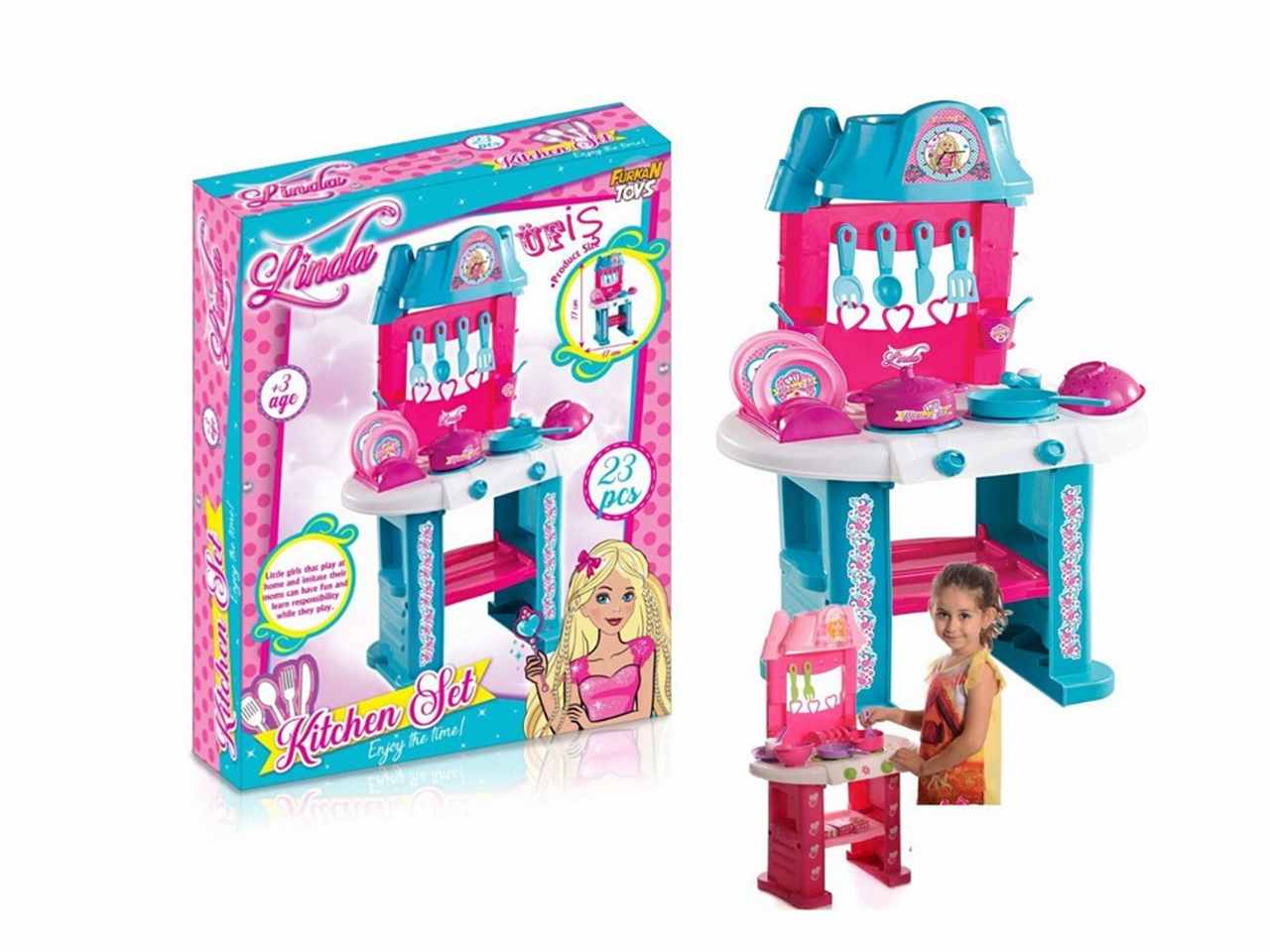 Cucina linda c/accessori 58512