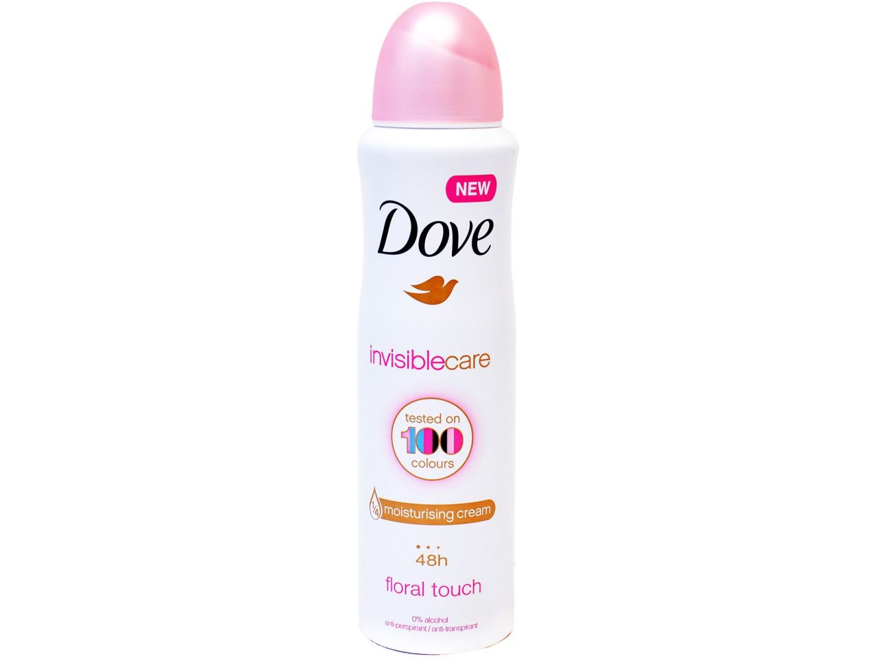 Dove invisible care deodorante spray 150ml 48h