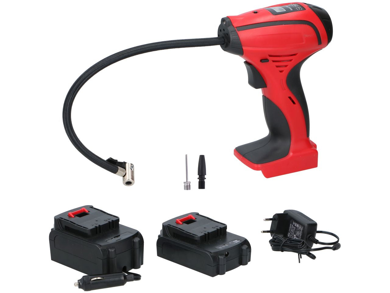 Compressore portatile a batteria in poliestere dimensioni misura 22x17x7cm peso 1,74kg marca dunlop vehicle