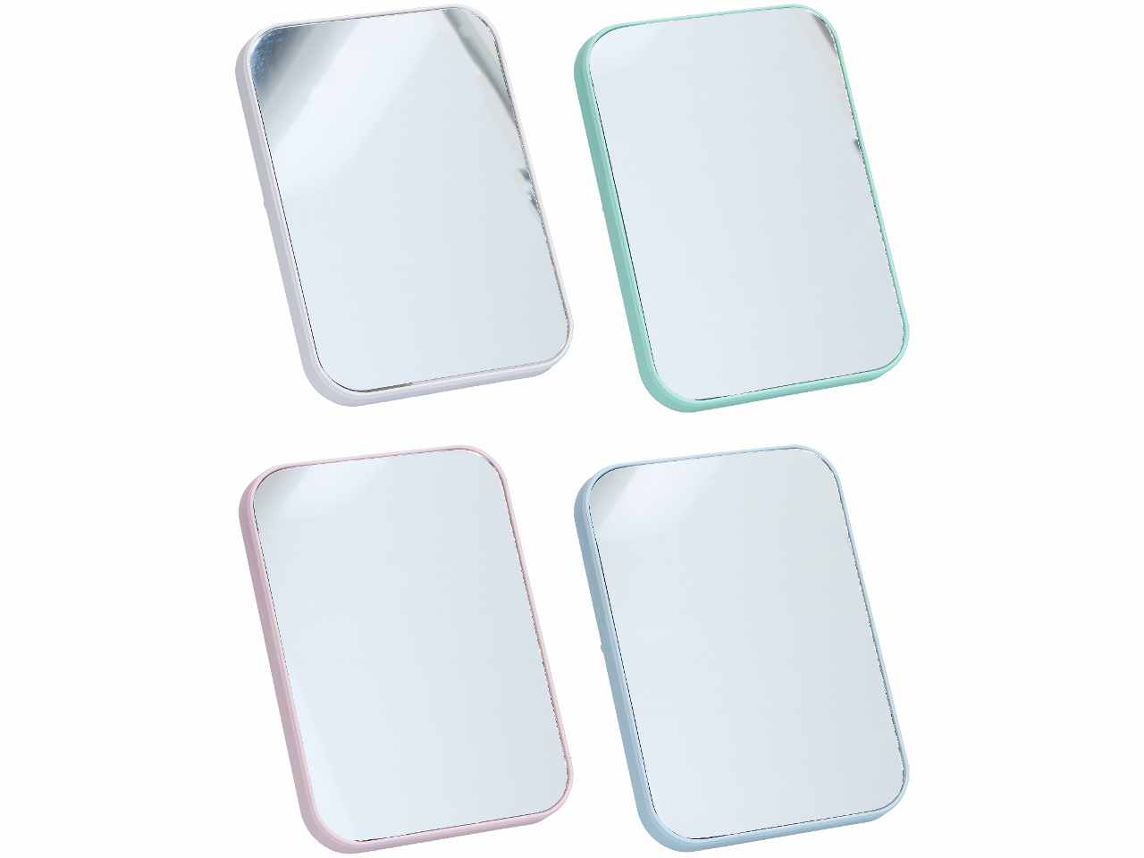 Touch of beauty specchio cosmetico 20x14x2cm in 4 assortimenti