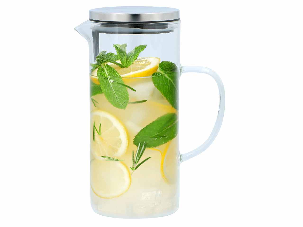 Alpina brocca in vetro opale borosilicato 1,3l 9,9x16,5x22,7cm