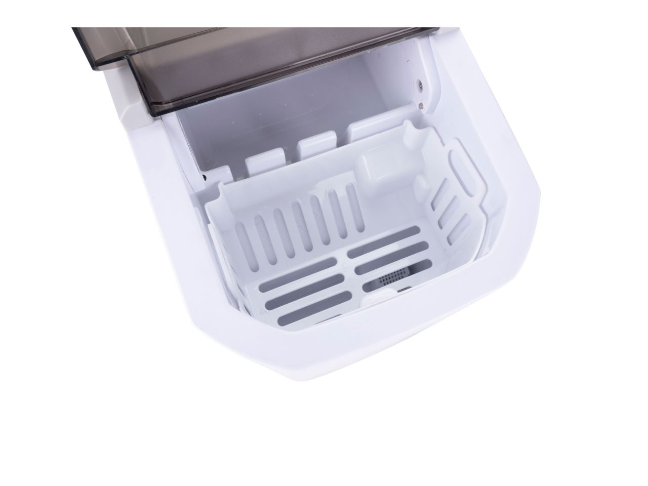 Macchina per il ghiaccio in polipropilene 220/240v 112w 12/15kg/hrs misura 31x23x32,5cm peso 7,2kg marchio alpina