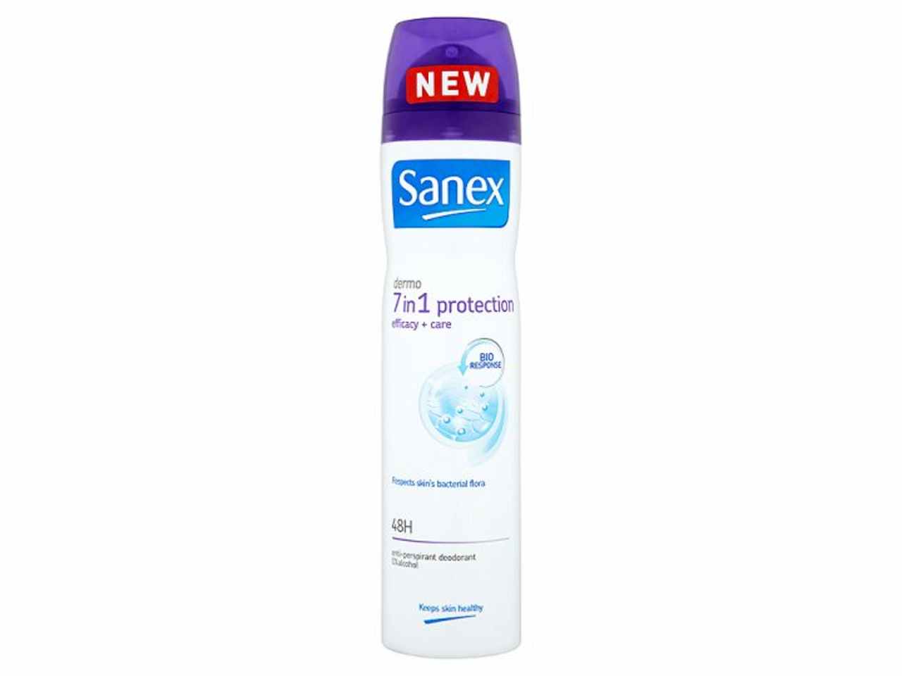 Sanex deodorante dermo 7 in 1 protezione 48 ore