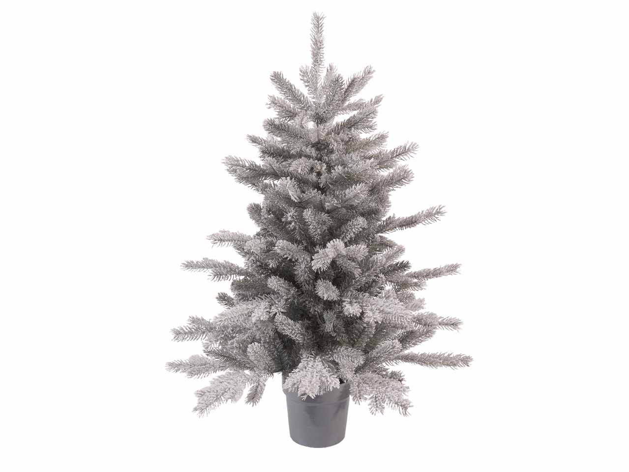 Mini albero di natale grandis 63ml d.90 grigio