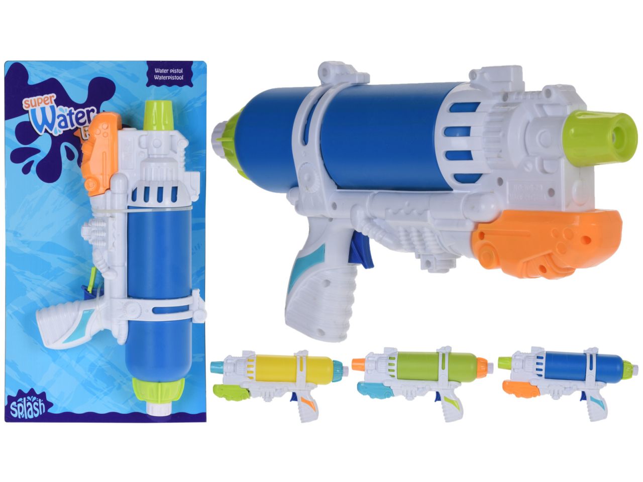 Pistola acqua 34cm 3ass