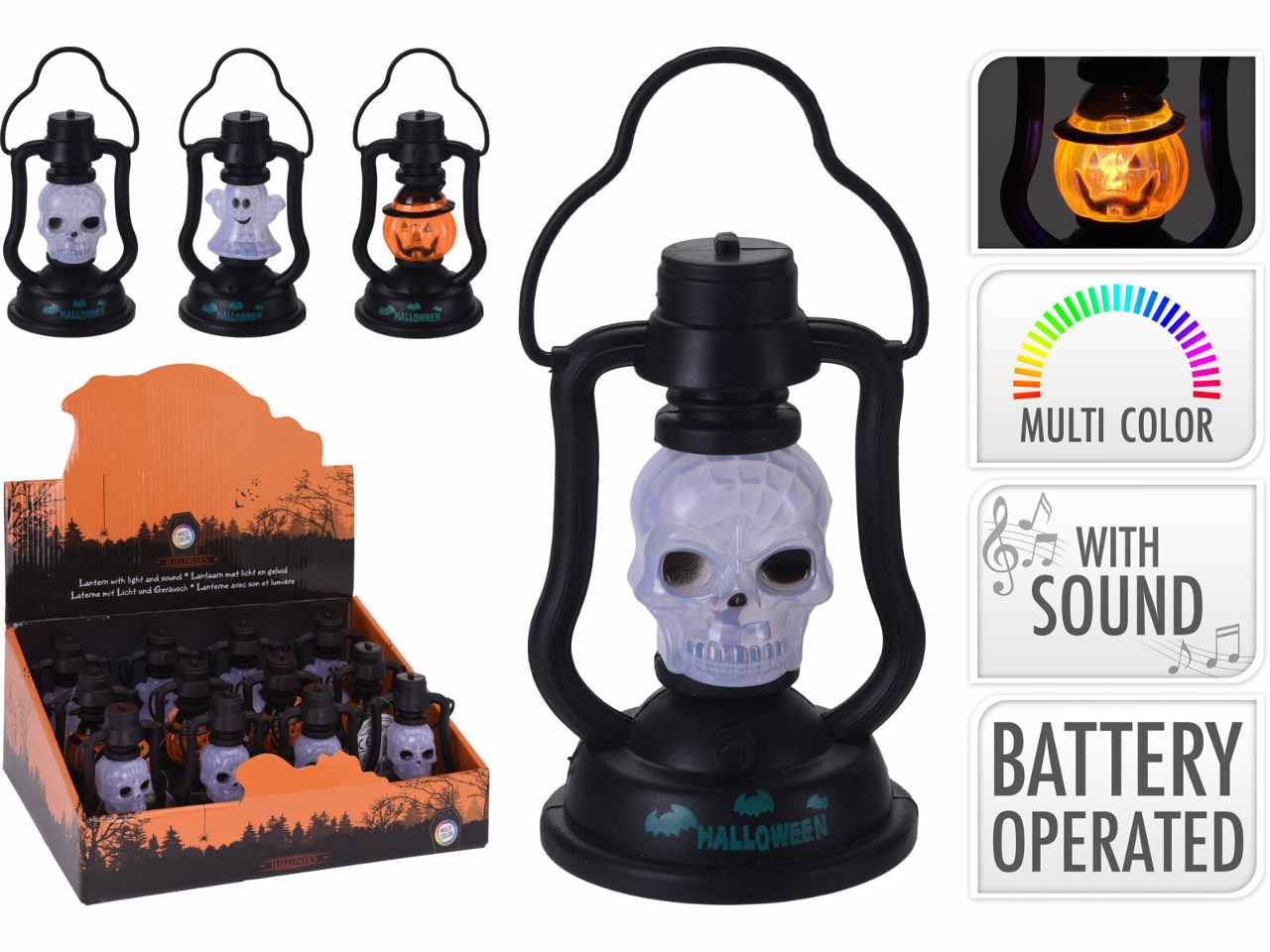 Lanterna halloween 11cm