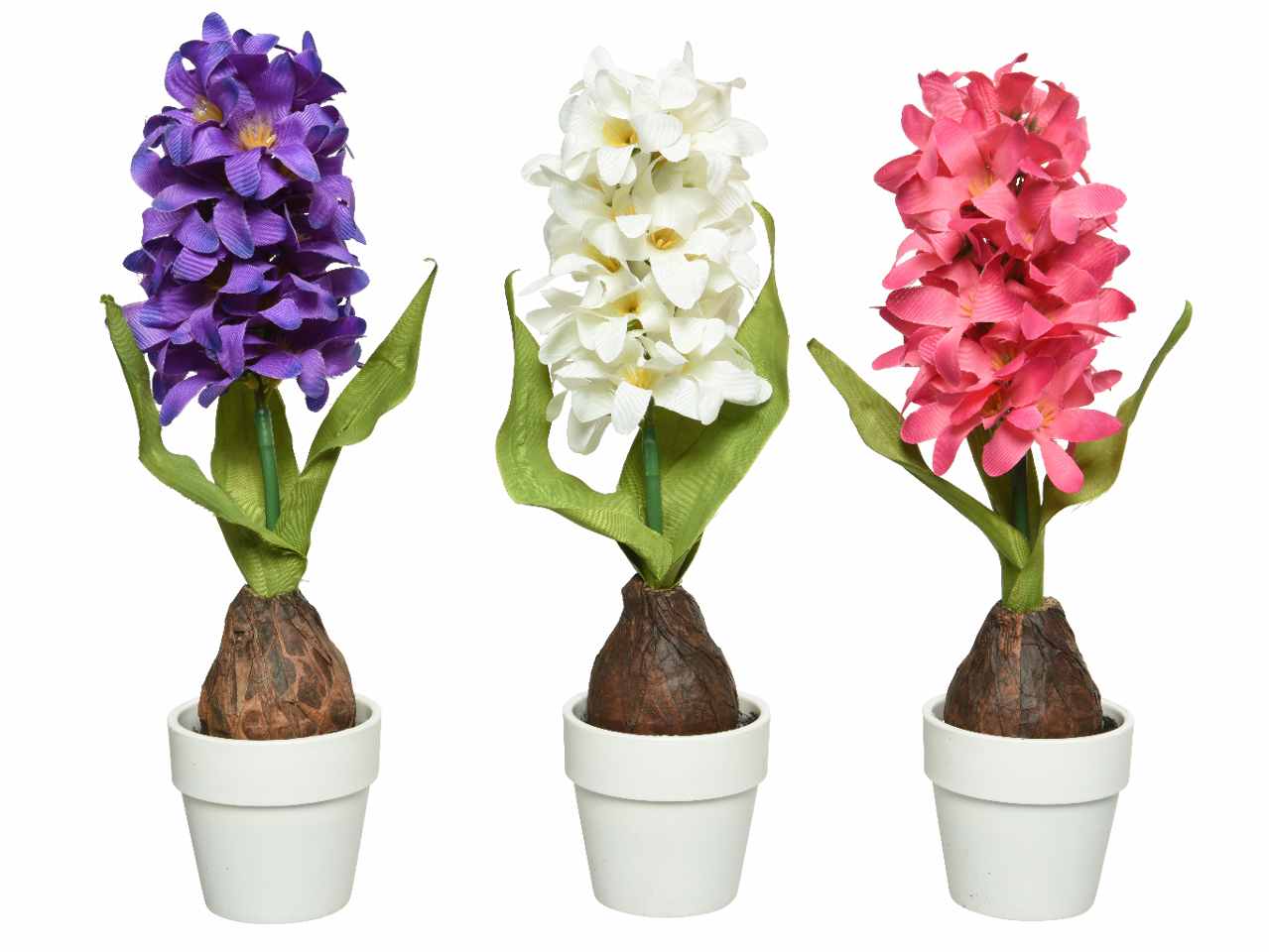 Giacinto h.25cm con vaso 801410